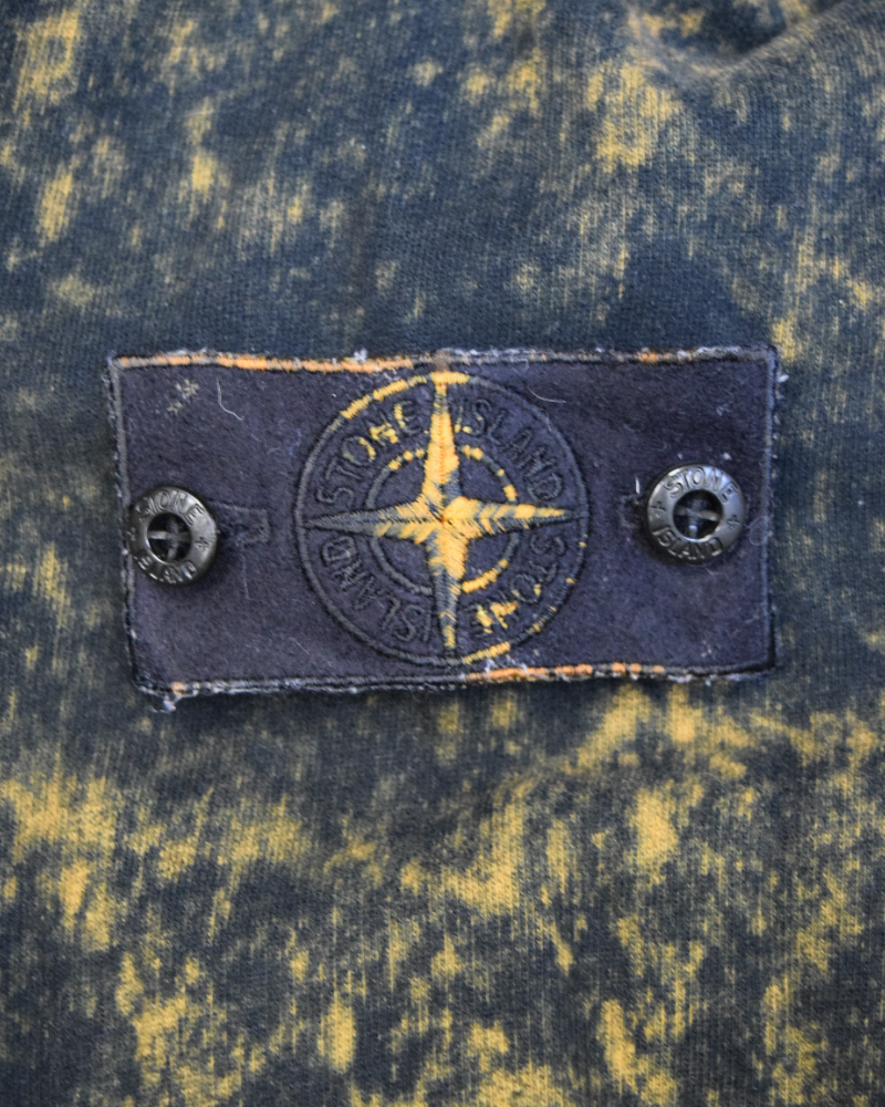 Stone Island OVD Hoodie Black detail view