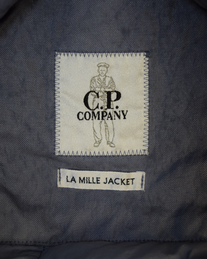 C.P Company P.RI.S.M La Mille Jacket Blue detail view