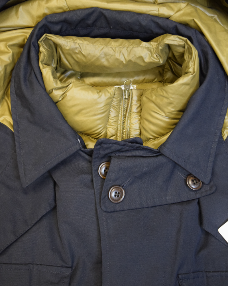 C.P Company Parka with Removable Down Liner Navy detail view