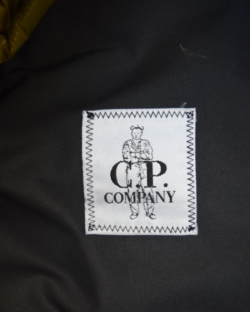 C.P Company Parka with Removable Down Liner Navy detail view