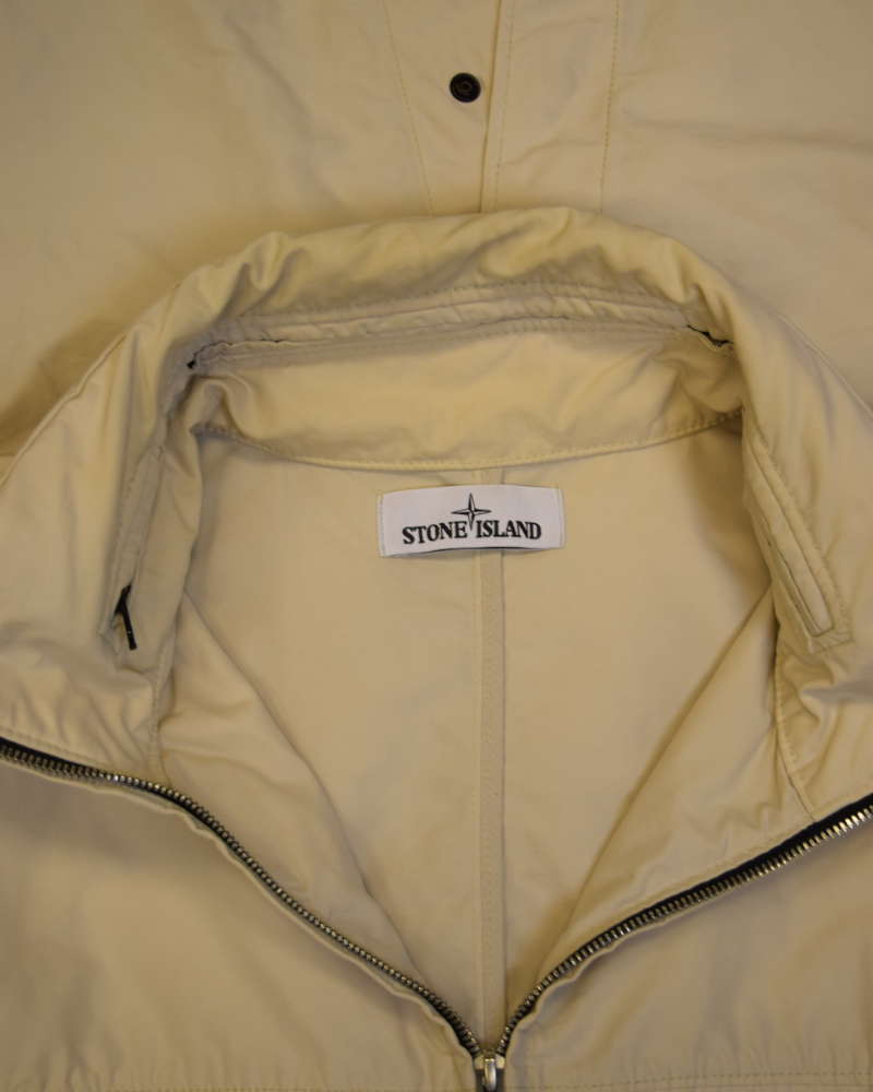 Stone Island Micro Reps Parka Cream detail view