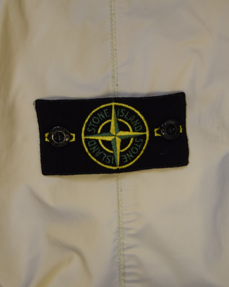Stone Island Micro Reps Parka Cream detail view