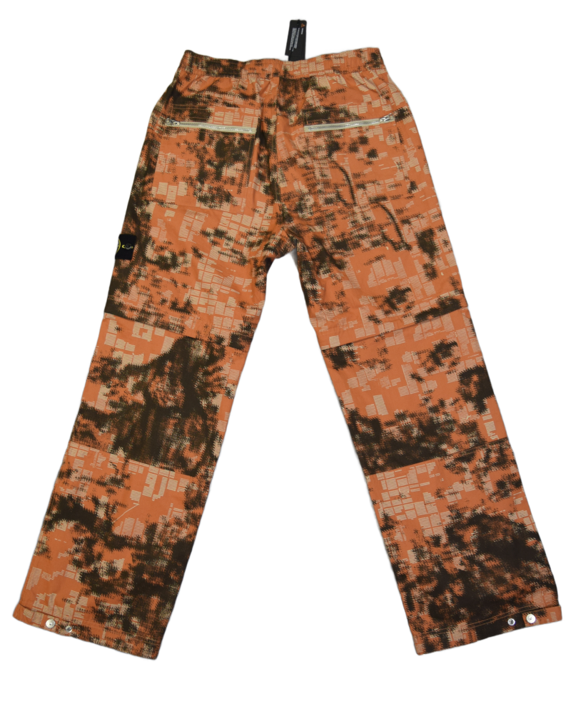 Stone Island Earth Mapping Camo Cargos Camo back view