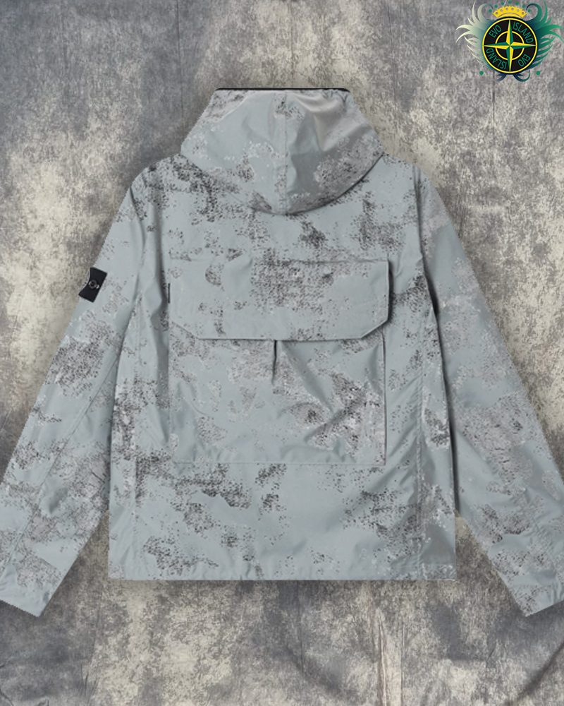 Stone Island DAVE Reflective Camouflage Jacket Grey - M *RAFFLE*