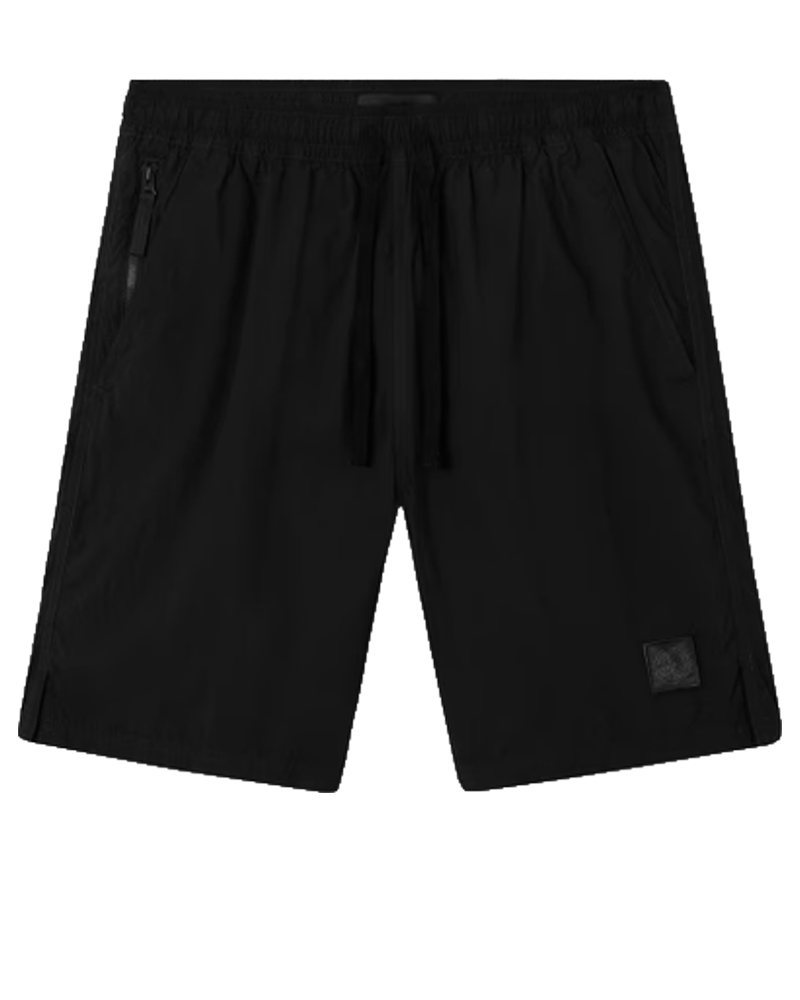 Stone Island Nylon Smerigliato_S.I. Ghost Swim Shorts Black