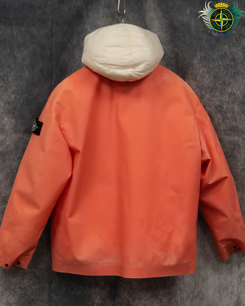 Stone Island Poly Strata Ice Jacket Pink - M