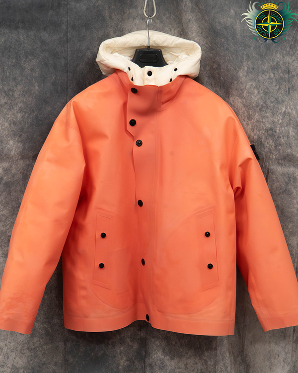 Stone Island Poly Strata Ice Jacket Pink - M