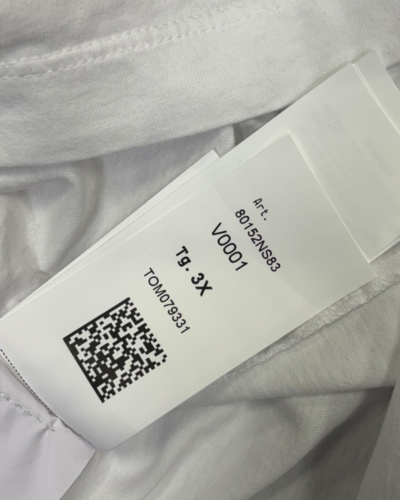 Stone Island Centre Print T-Shirt White detail view