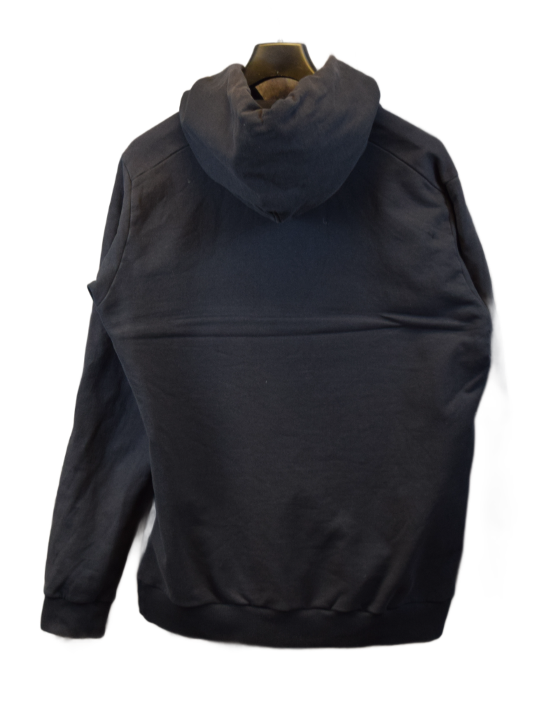 Stone Island Patch Project Hoodie Navy Blue back view