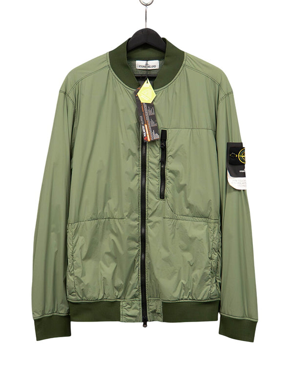 Stone Island Skin Touch Nylon-TC With Polartec Alpha Technology Jacket Green